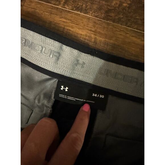 Under Armour Black Chinos Versatile Comfort - Picture 6 of 8